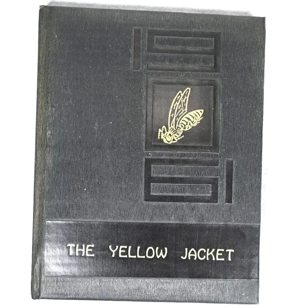 Meridian Texas Yellow Jacket 1961 School Yearbook Vintage Annual